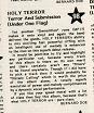 Holy Terror